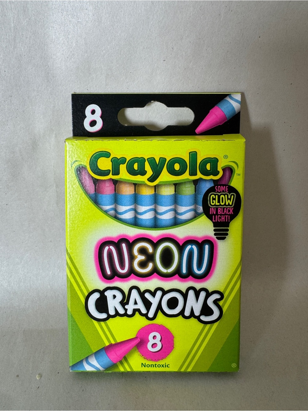 Crayola Neon Crayons - Bright Neon Colors 8 ct